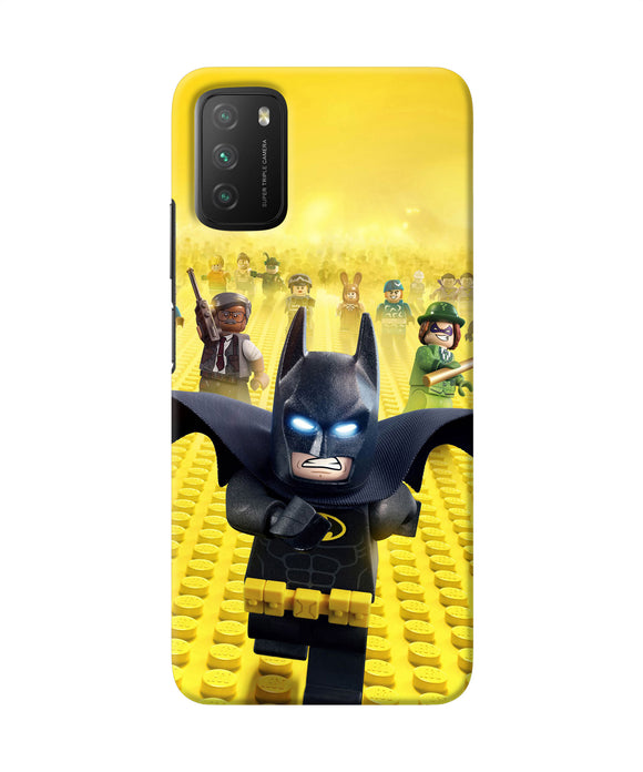 Mini batman game Poco M3 Back Cover