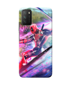 Deadpool super hero Poco M3 Back Cover