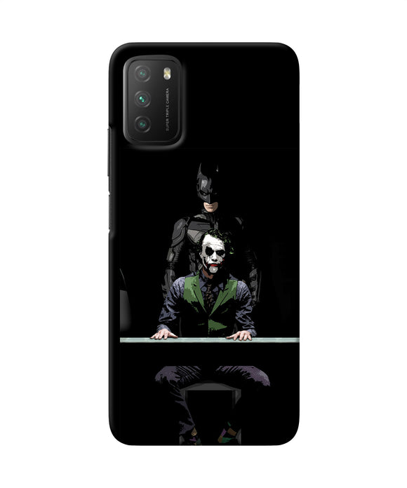 Batman vs joker Poco M3 Back Cover