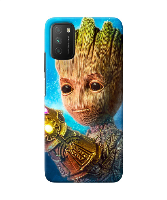 Groot vs thanos Poco M3 Back Cover