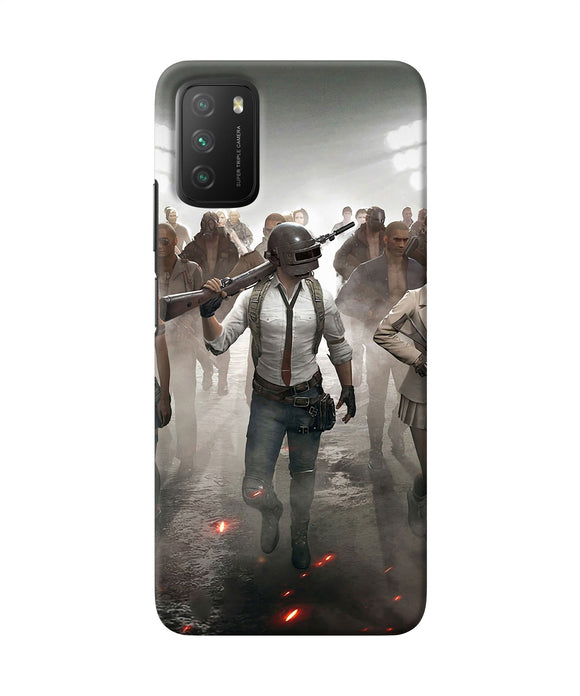 Pubg fight over Poco M3 Back Cover
