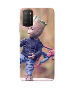 Groot fashion Poco M3 Back Cover