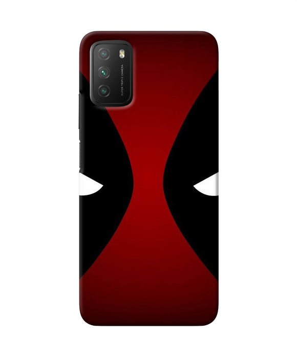 Deadpool eyes Poco M3 Back Cover