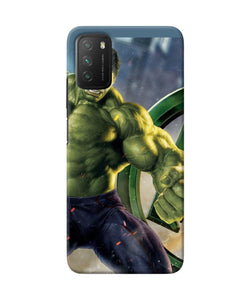 Angry hulk Poco M3 Back Cover