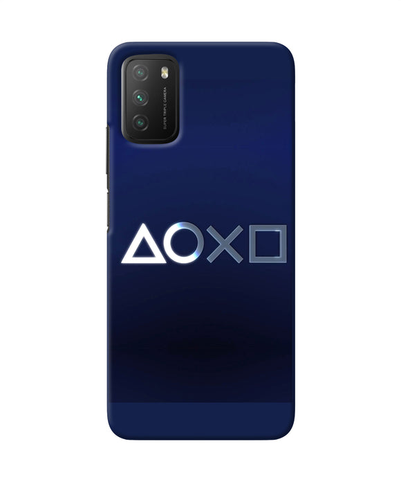 Aoxo logo Poco M3 Back Cover