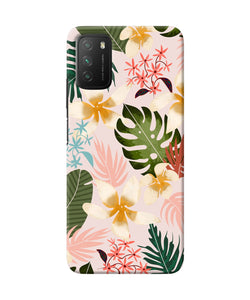 Leaf print Poco M3 Back Cover