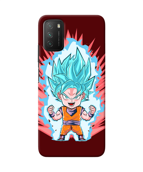 Goku little character Poco M3 Back Cover