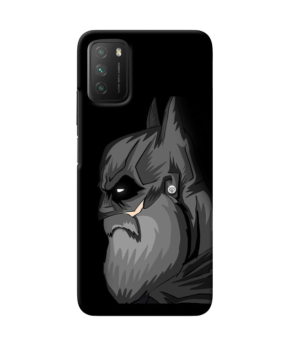 Batman with beard Poco M3 Back Cover