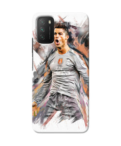 Ronaldo poster Poco M3 Back Cover