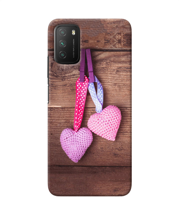 Two gift hearts Poco M3 Back Cover