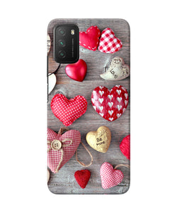 Heart gifts Poco M3 Back Cover