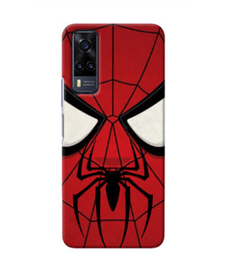 Spiderman Face Vivo Y31 Real 4D Back Cover