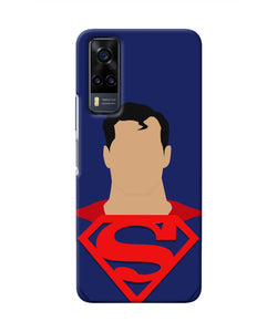 Superman Cape Vivo Y31 Real 4D Back Cover