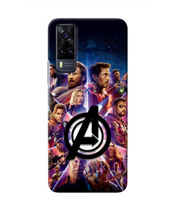 Avengers Superheroes Vivo Y31 Real 4D Back Cover