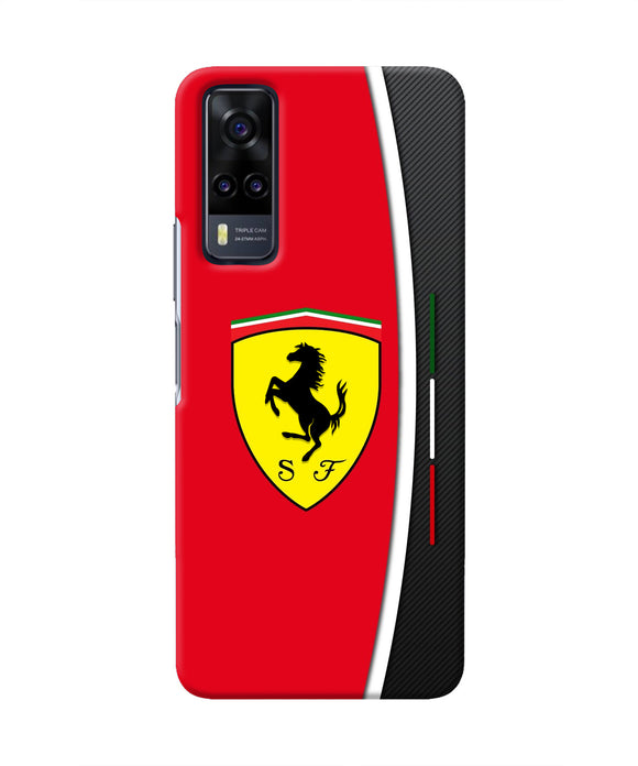 Ferrari Abstract Vivo Y31 Real 4D Back Cover