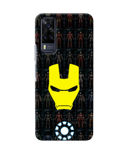 Iron Man Suit Vivo Y31 Real 4D Back Cover