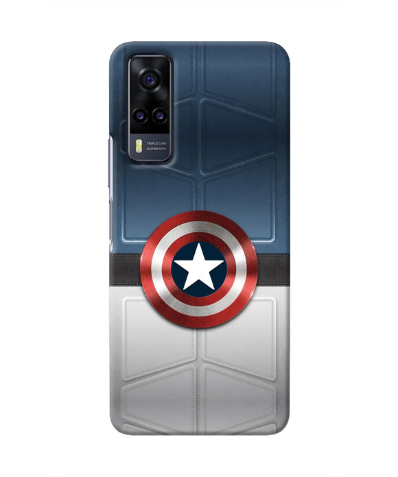 Captain America Suit Vivo Y31 Real 4D Back Cover