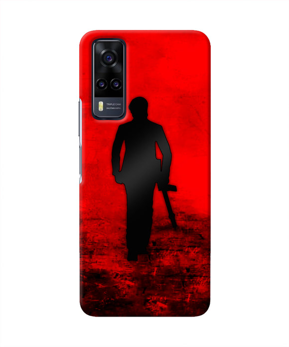 Rocky Bhai with Gun Vivo Y31 Real 4D Back Cover