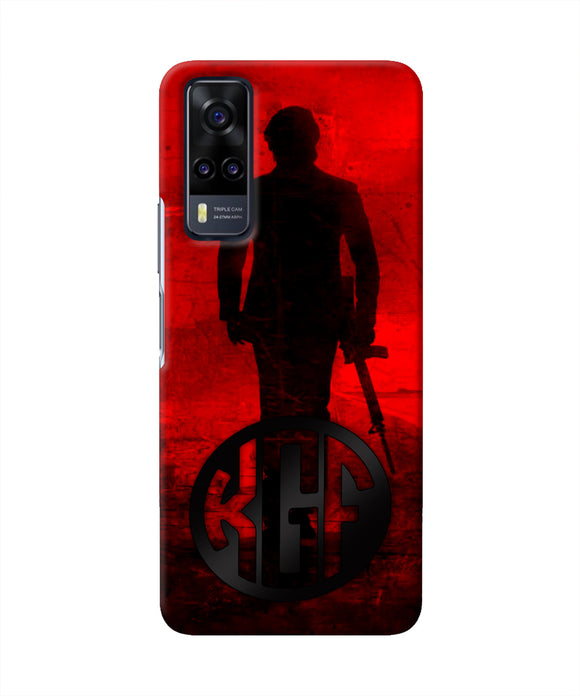 Rocky Bhai K G F Chapter 2 Logo Vivo Y31 Real 4D Back Cover