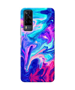 Abstract colorful water Vivo Y31 Back Cover