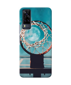 Basket ball moon Vivo Y31 Back Cover