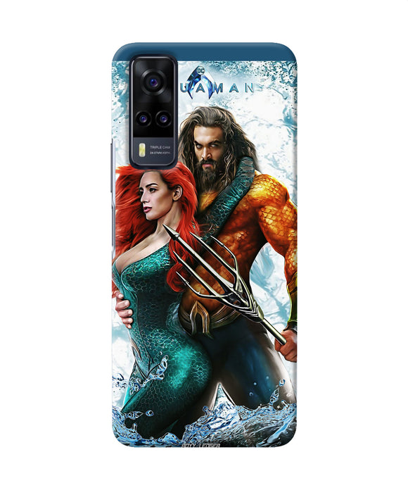 Aquaman couple water Vivo Y31 Back Cover