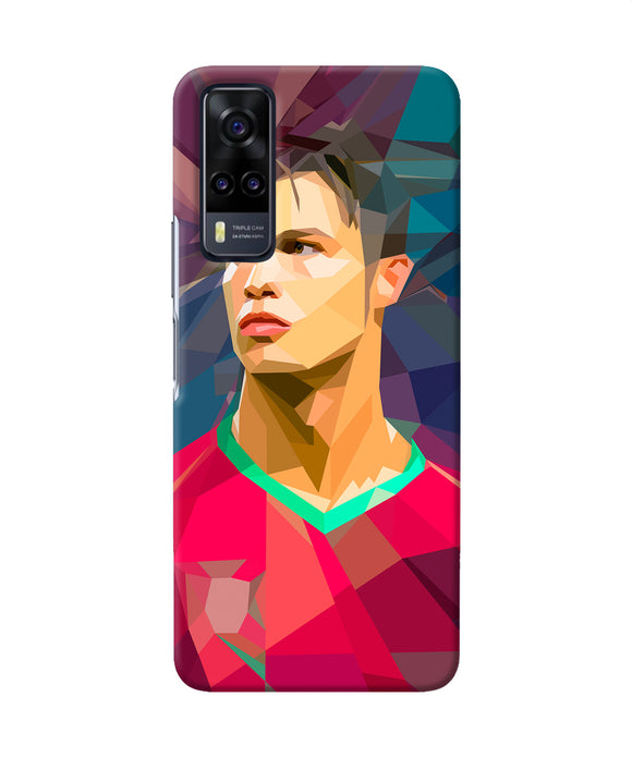 Abstract ronaldo Vivo Y31 Back Cover