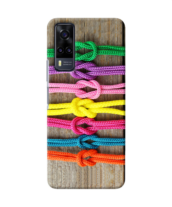 Colorful shoelace Vivo Y31 Back Cover