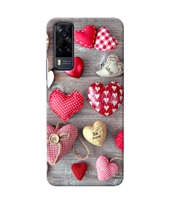 Heart gifts Vivo Y31 Back Cover