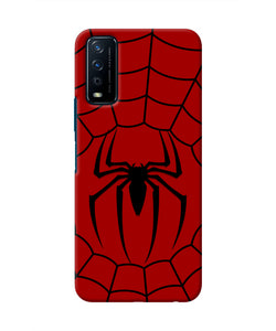 Spiderman Web Vivo Y12s Real 4D Back Cover