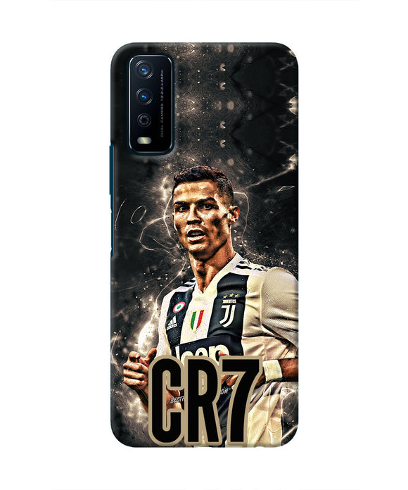 CR7 Dark Vivo Y12s Real 4D Back Cover