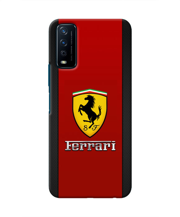 Ferrari Abstract Vivo Y12s Real 4D Back Cover