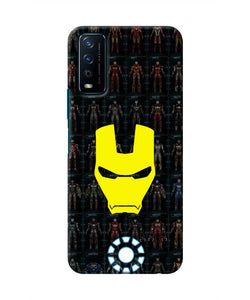 Iron Man Suit Vivo Y12s Real 4D Back Cover