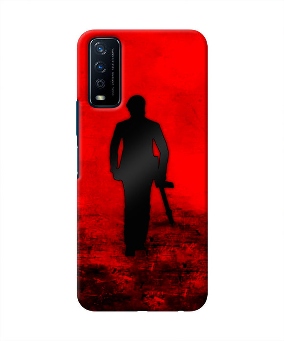 Rocky Bhai with Gun Vivo Y12s Real 4D Back Cover