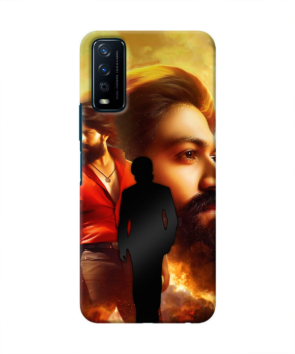 Rocky Bhai Walk Vivo Y12s Real 4D Back Cover