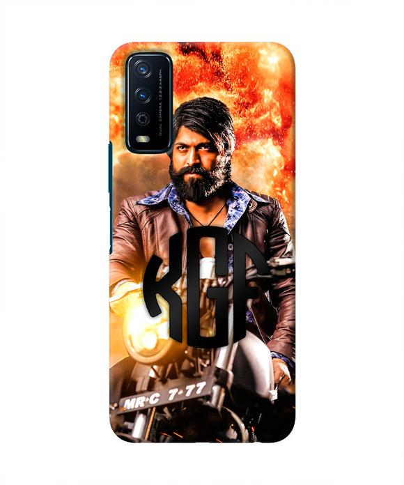 Rocky Bhai on Bike Vivo Y12s Real 4D Back Cover