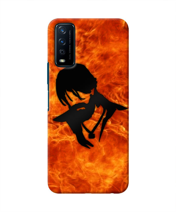 Rocky Bhai Face Vivo Y12s Real 4D Back Cover