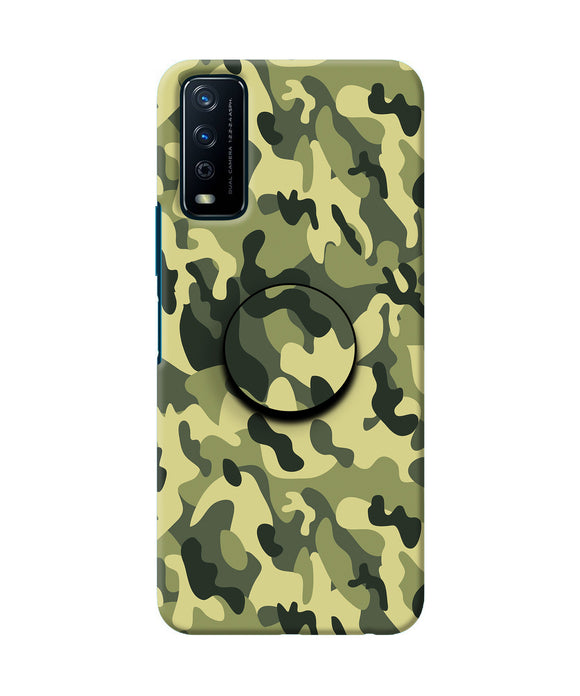 Camouflage Vivo Y12s Pop Case