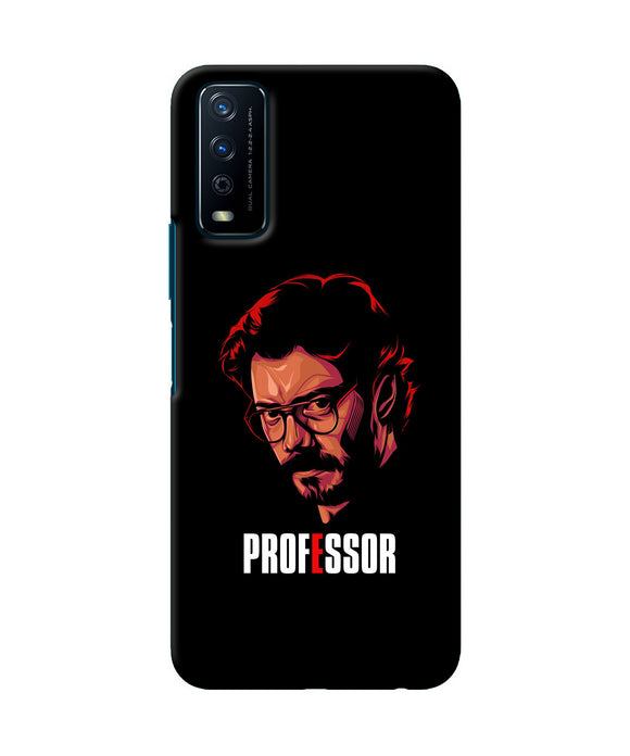 Money Heist Professor Sketch Vivo Y12s Back Cover