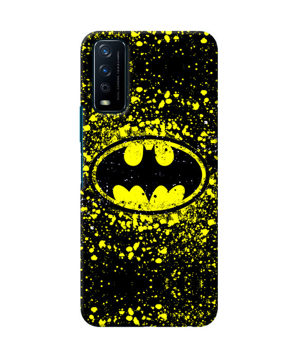 Batman last knight print yellow Vivo Y12s Back Cover