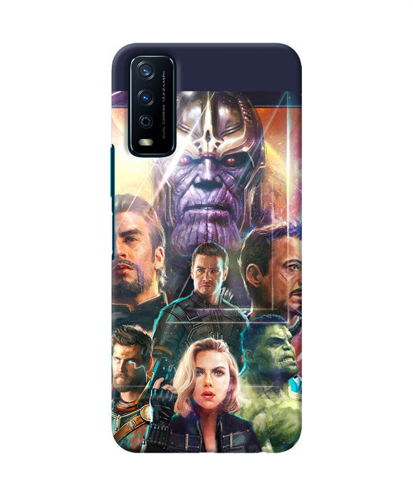 Avengers poster Vivo Y12s Back Cover