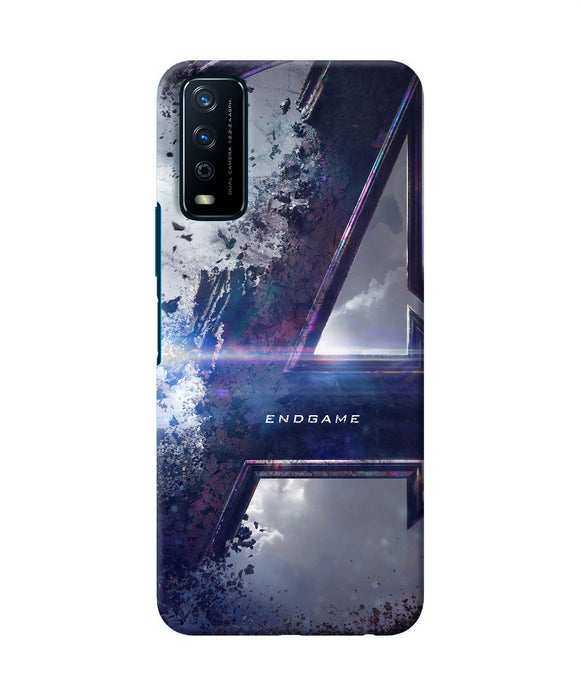 Avengers end game poster Vivo Y12s Back Cover