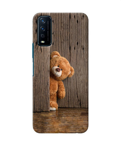 Teddy wooden Vivo Y12s Back Cover