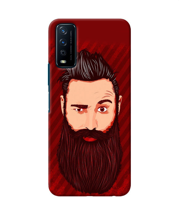 Beardo character Vivo Y12s Back Cover