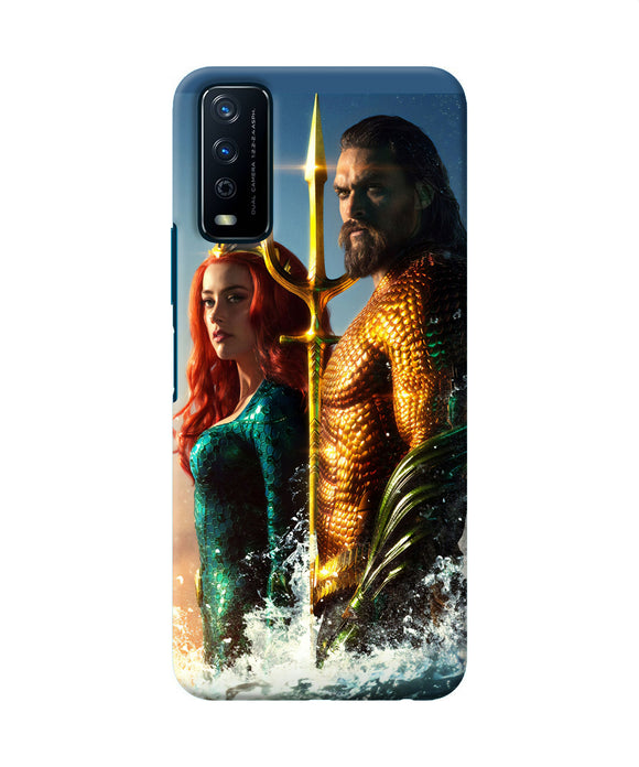 Aquaman couple Vivo Y12s Back Cover