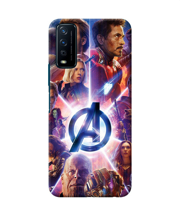 Avengers poster Vivo Y12s Back Cover