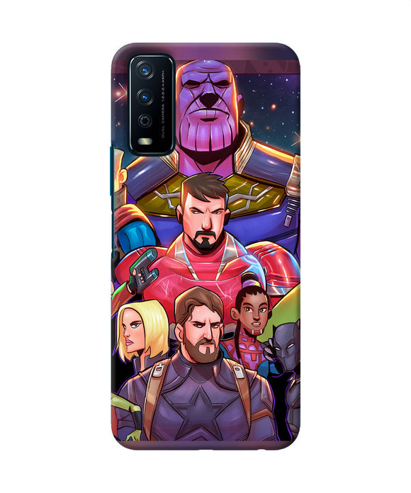 Avengers animate Vivo Y12s Back Cover