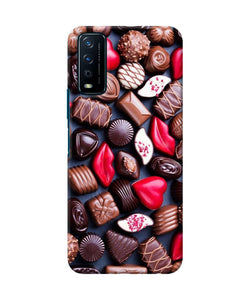 Valentine special chocolates Vivo Y12s Back Cover