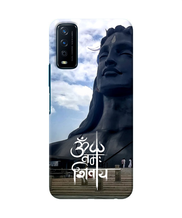 Adiyogi statue Vivo Y12s Back Cover