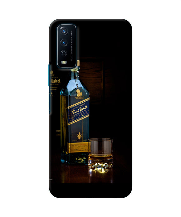 Blue lable scotch Vivo Y12s Back Cover